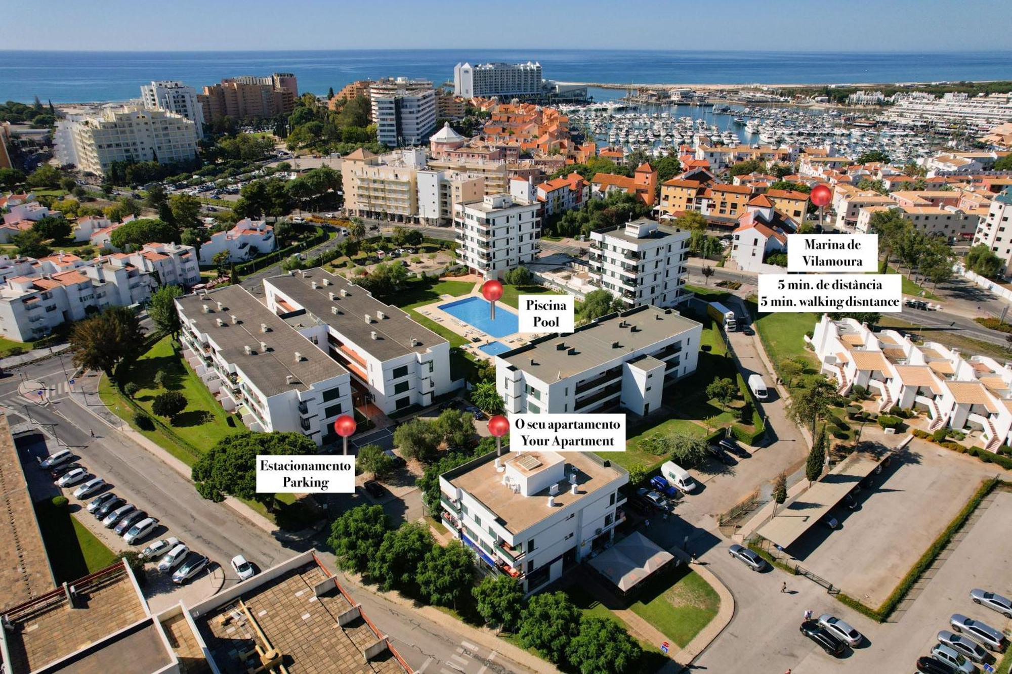 Centralgarve - Elegant And Cosy Studio In The Heart Of Vilamoura - Aldeia Do Mar T0 Екстер'єр фото